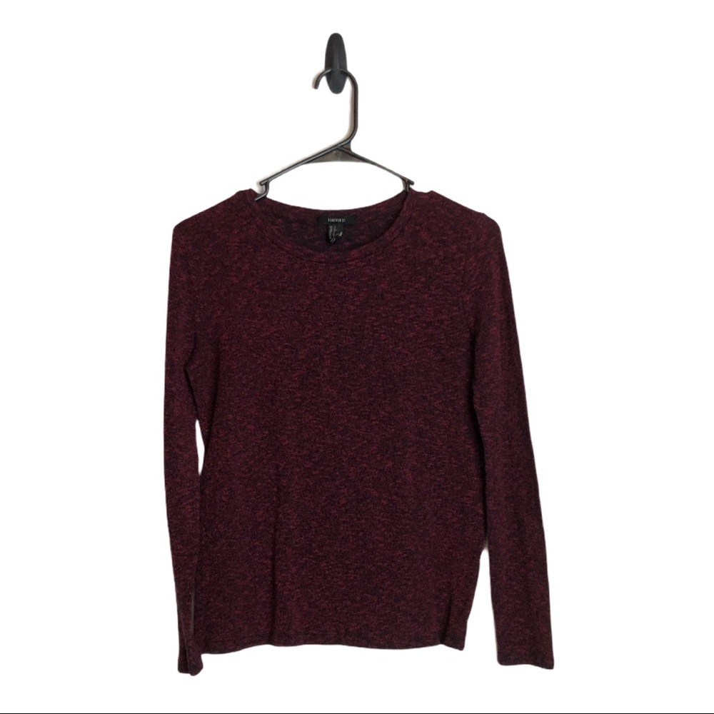 Forever 21 Size Small Maroon Sweater